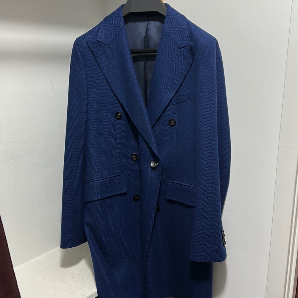 Suitsupply mid-blue coat